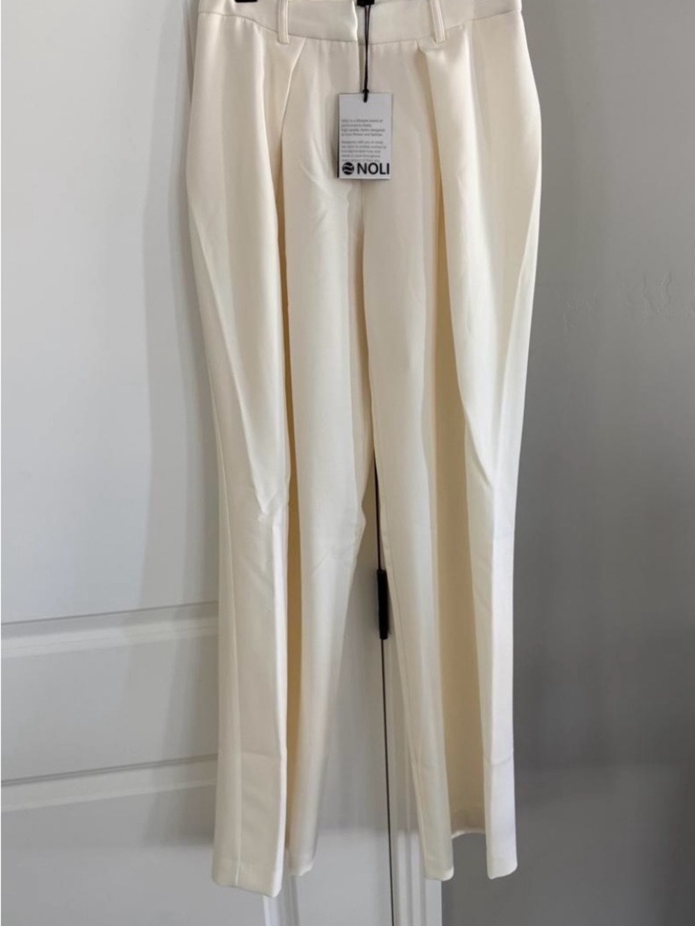 NOLI Pin-Tuck Wide Leg Tailored Trousers, size 2, NWT